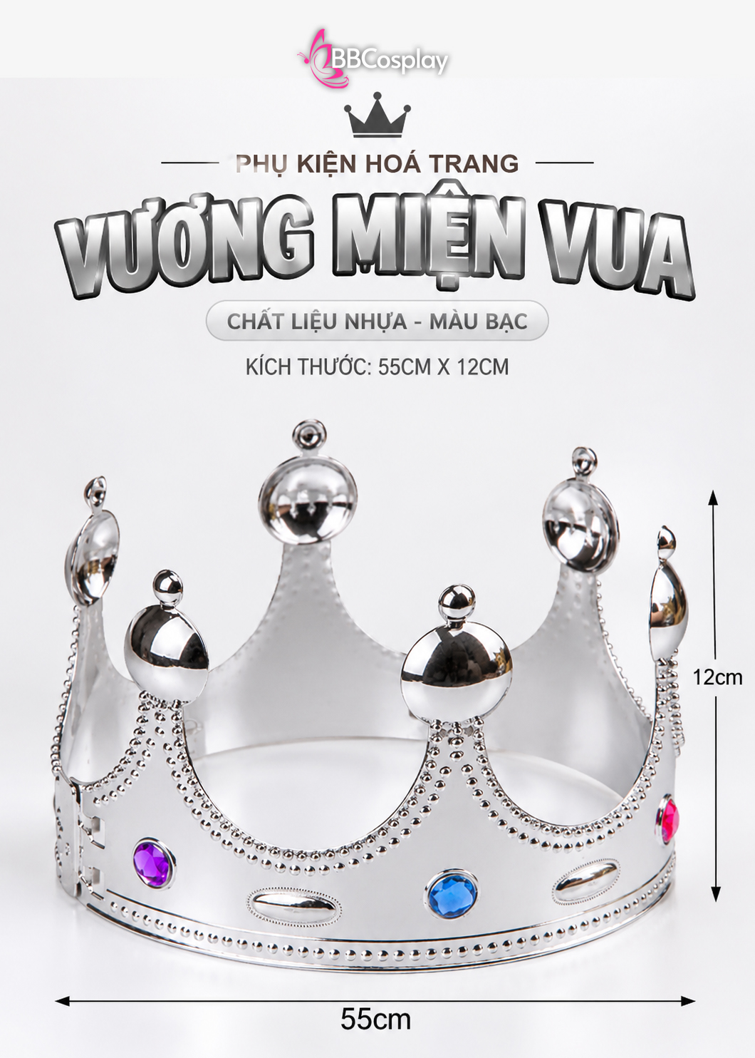 Vương Miện Vua Nhựa - Bạc