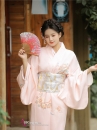Áo Yukata Momo Ioro Tặng Kèm Thắt Lưng