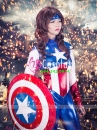 Trang Phục Captain American Nữ - Vải Dạ