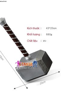 Búa Thor Mjolnir Tỉ Lệ Thật 1:1