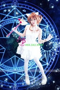 Trang Phục Sakura Trắng 2 Dây