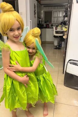 Trang Phục Cô Tiên Xanh Cho Bé - Tinker Bell Trẻ Em