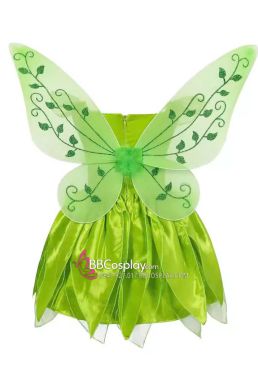 Trang Phục Cô Tiên Xanh Cho Bé - Tinker Bell Trẻ Em