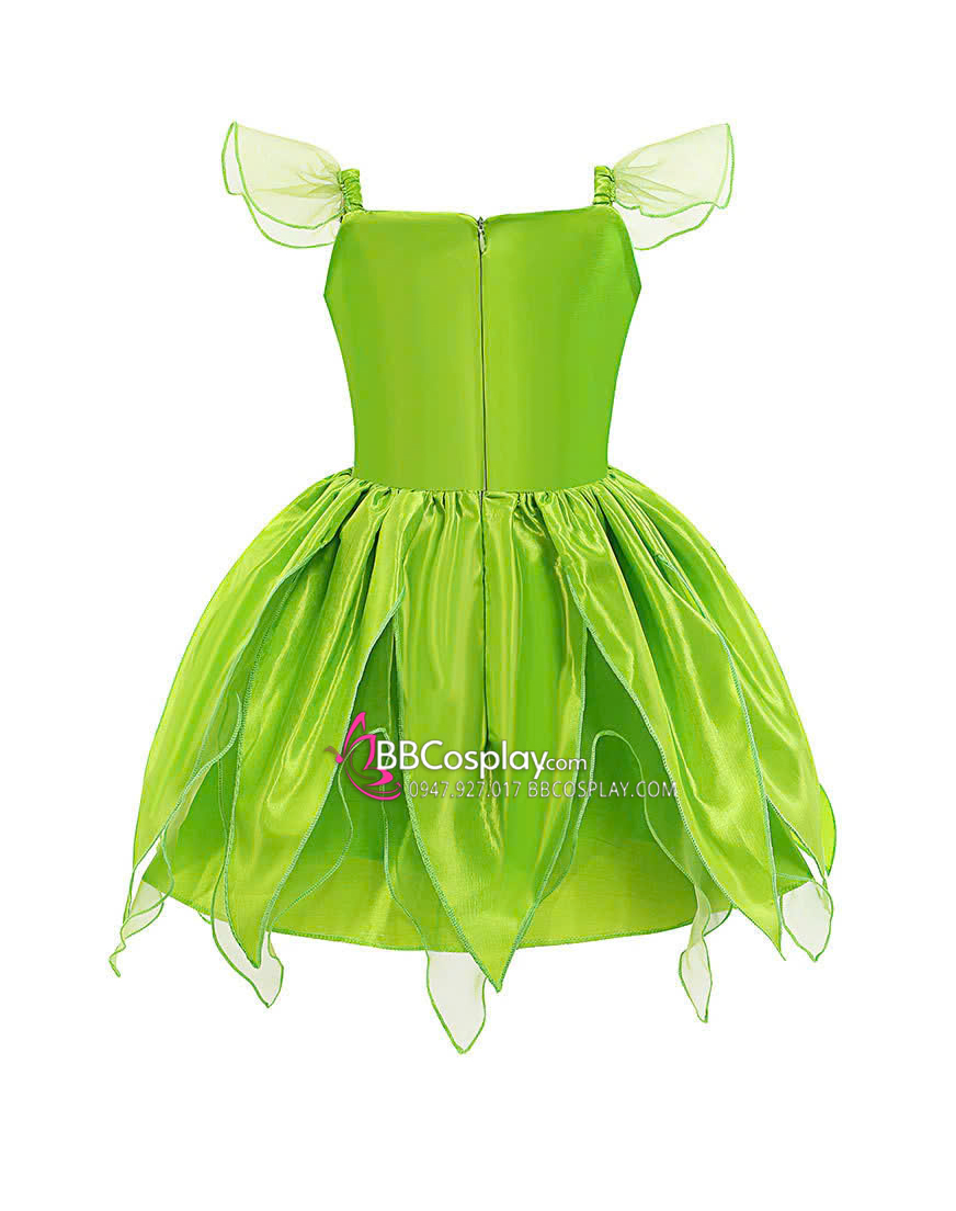 Trang Phục Cô Tiên Xanh Cho Bé - Tinker Bell Trẻ Em