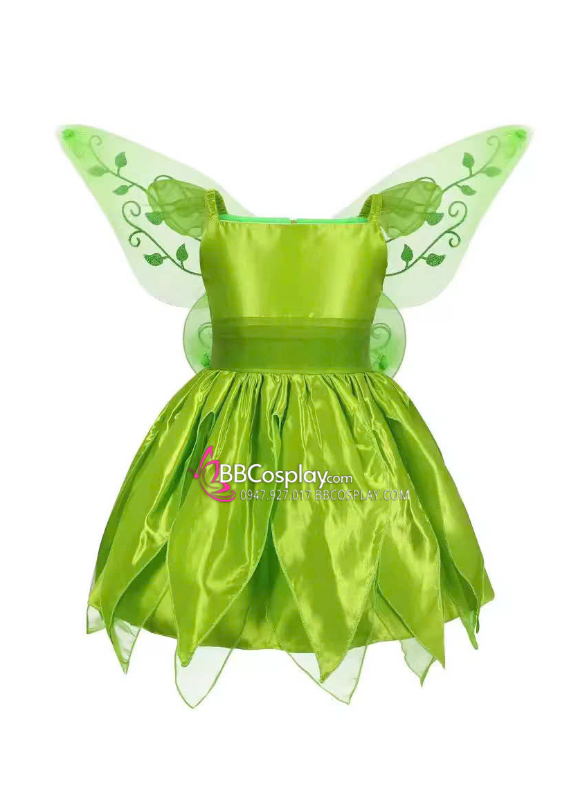 Trang Phục Cô Tiên Xanh Cho Bé - Tinker Bell Trẻ Em