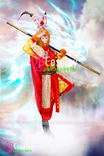 Trang Phục Tề Thiên Đại Thánh Đầy Đủ Phụ Kiện