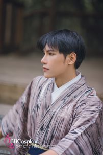 Nagagi Nâu Vân Gỗ - Thắt Lưng Thắt Sẵn