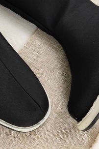 Giày Cổ Trang Nam Đen Trơn - Giày Kiếm Hiệp