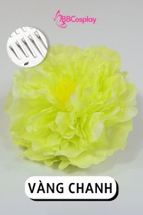 Phụ Kiện Hoa - Hoa Cài Tóc - Kẹp Hoa Lẻ - Hoa Mẫu Đơn