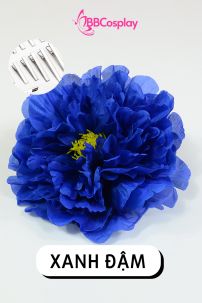 Phụ Kiện Hoa - Hoa Cài Tóc - Kẹp Hoa Lẻ - Hoa Mẫu Đơn