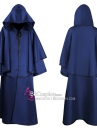 Áo Choàng Giáo Sĩ Có Mũ Trùm Màu Xanh Dương