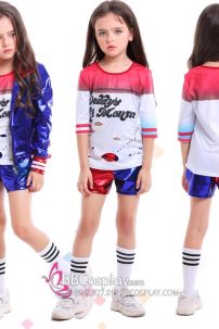 Trang Phục Harley Quinn Suicide Squad Bé Gái