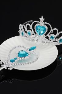 Vương Miện Elsa - Đá Xanh Dương / Hồng
