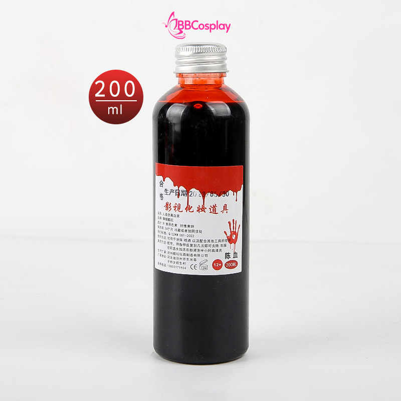 Tổng Hợp Các Loại Máu Giá Hoá Trang Cho Sân Khấu - Halloween - Điện Ảnh Hiệu Ứng Đặc Biệt