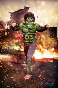 Trang Phục Hulk Người Khổng Lồ Xanh Cơ Bắp Trẻ Em
