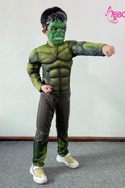Đồ Hulk Người Khổng Lồ Xanh Cơ Bắp Trẻ Em