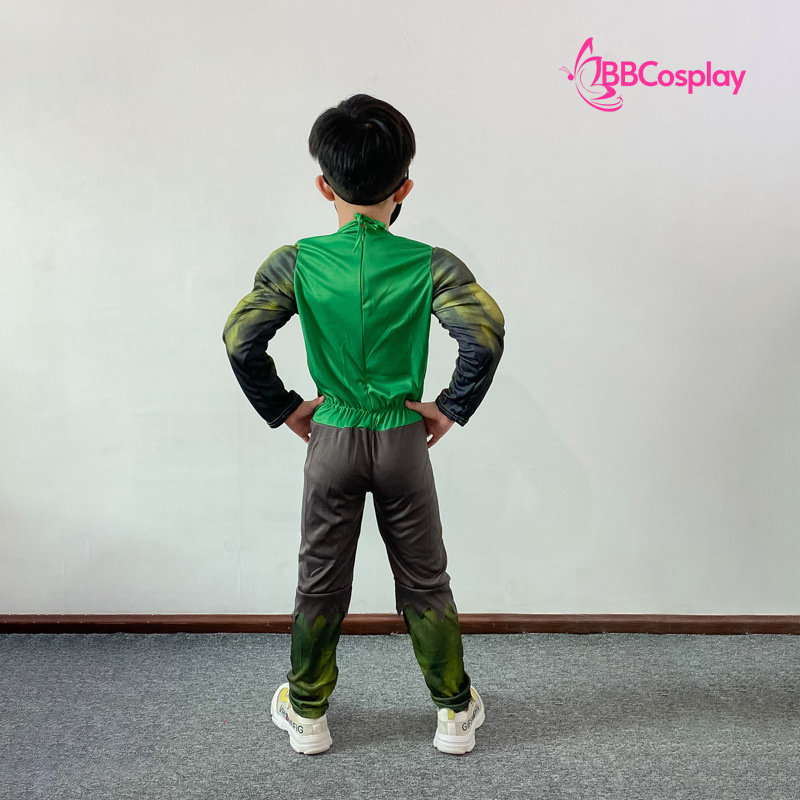 Đồ Hulk Người Khổng Lồ Xanh Cơ Bắp Trẻ Em