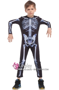Trang Phục Bộ Xương Trẻ Em Halloween - Skeleton Jumsuit 130-140