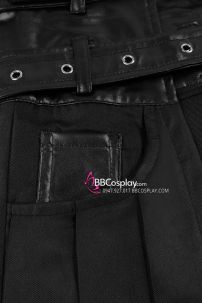 Giáp Đai Lưng Da Có Tà Chiến Binh Hiệp Sĩ Trung Cổ Phong Cách Punk Thợ Săn Bóng Đêm