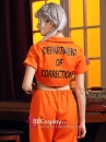 Trang Phục Tù Nhân Nữ Halloween Phong Cách Hip Hop