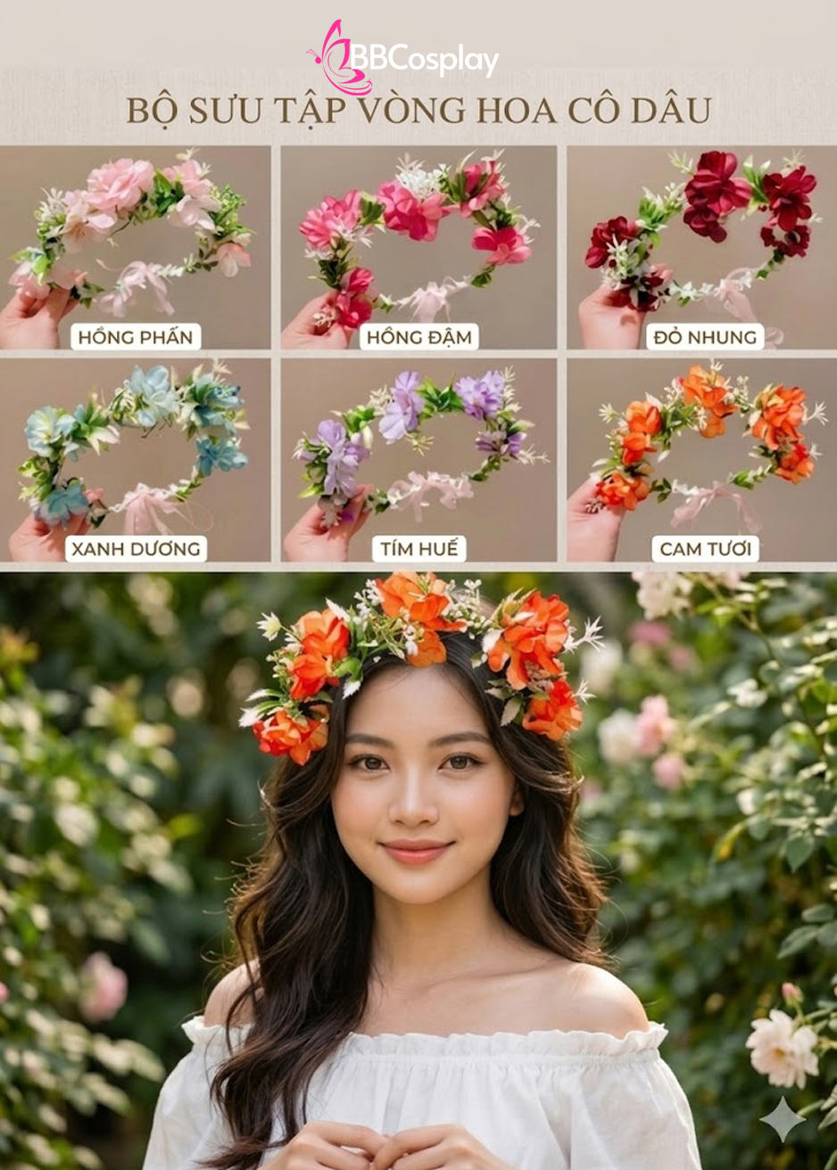 Vòng Hoa Thiên Thần - Vòng Hoa Công Chúa