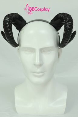 Cài Tóc Sừng Đen Cong Vút