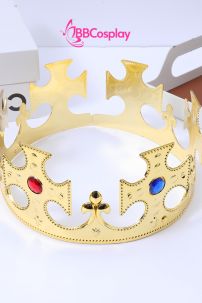 Vương Miện Hoàng Tử Nhựa - Vàng