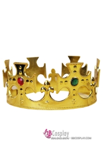 Vương Miện Hoàng Tử Nhựa - Vàng