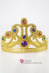 Vương Miện Nhựa Nữ Hoàng Vàng