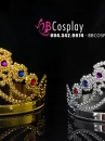 Vương Miện Nhựa Nữ Hoàng Vàng