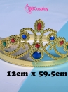 Vương Miện Nhựa Nữ Hoàng Vàng