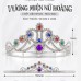 Vương Miện Nữ Hoàng Nhựa - Bạc