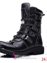 Giày Boots Nam Đen Cổ Thấp Size 42