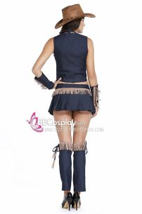 Đồ Nữ Cao Bồi Xanh