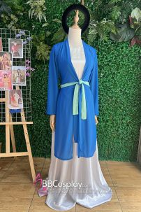 Bộ Tứ Thân Xanh Phối Trắng