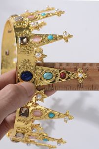 Vương Miện Hợp Kim Baroque Retro