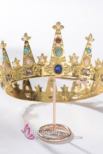 Vương Miện Hợp Kim Baroque Retro