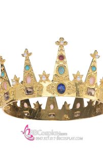 Vương Miện Hợp Kim Baroque Retro