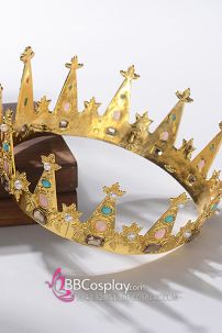 Vương Miện Hợp Kim Baroque Retro