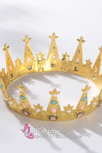 Vương Miện Hợp Kim Baroque Retro