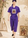 Đồ Chú Cuội In Tranh Đông Hồ - Màu Tím