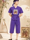 Đồ Chú Cuội In Tranh Đông Hồ - Màu Tím