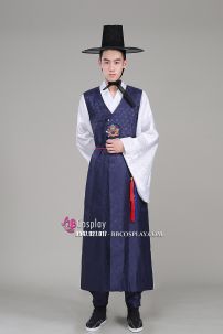 Trang Phục Hanbok Nam Hàn Quốc Có Nón