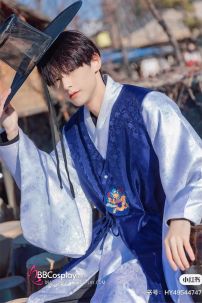 Trang Phục Hanbok Nam Hàn Quốc Có Nón