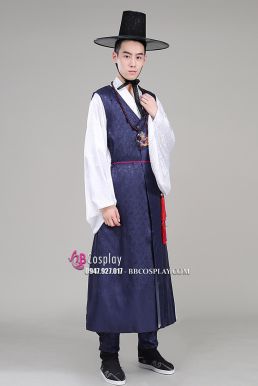 Đồ Hanbok Nam Hàn Quốc Có Nón