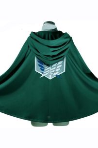 Áo Choàng Xanh Attack On Titan Vải 1 Lớp Mặc Siêu Mát