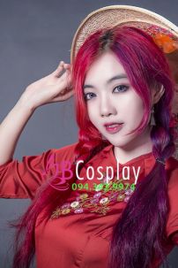 Áo Dài Cách Tân Đỏ