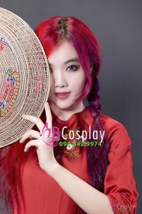 Áo Dài Cách Tân Đỏ