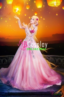 Trang Phục Rapunze Công Chúa Tóc Dài