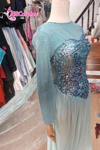 Đồ Nữ Hoàng Băng Giá Elsa - Vải Thun